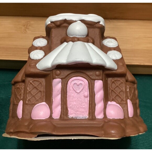 Vintage Avon Gingerbread House Candle Frankincense And Myrrh Fragrance Boxed - Picture 6 of 16